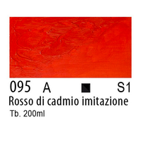 color rosso di cadmio 095