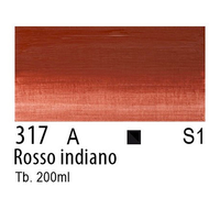 color rosso indiano 317