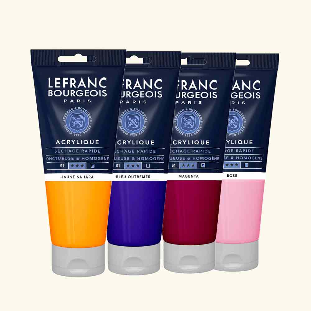 Colori acrilici - 80 ml - Lefranc &amp; Bourgeois